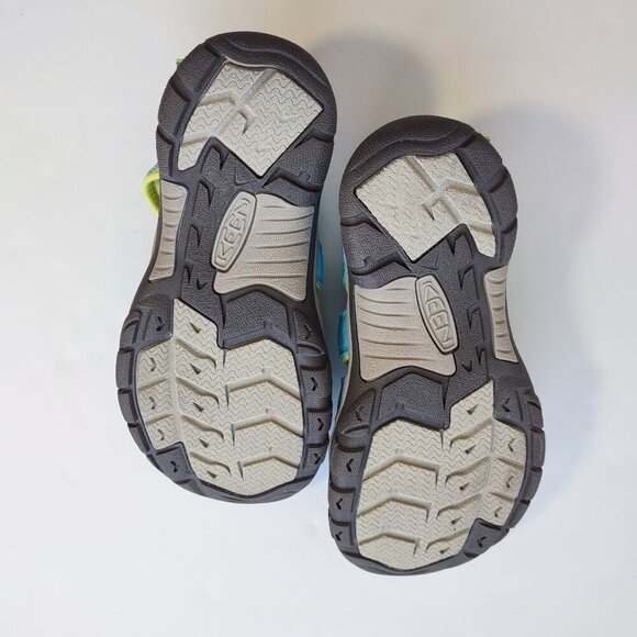KEEN Newport Boundless Sandal Waterproof Blue/Green Youth Size 3 Outdoor/Hiking - Picture 12 of 12